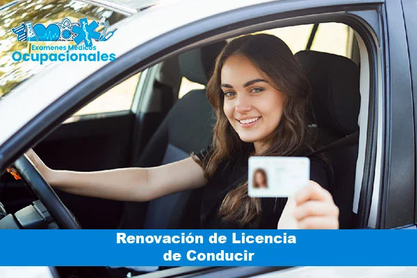 renovacion de licencia de conducir